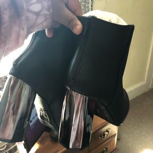 Torrid Mirrored Heel Booties